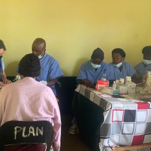 Dzaleka Home Based Care conducts clinical day.